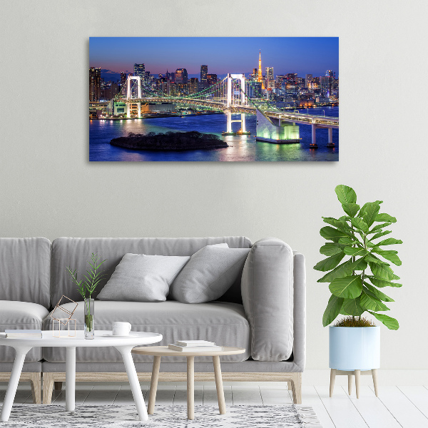 Canvas foto Tokyo-brug