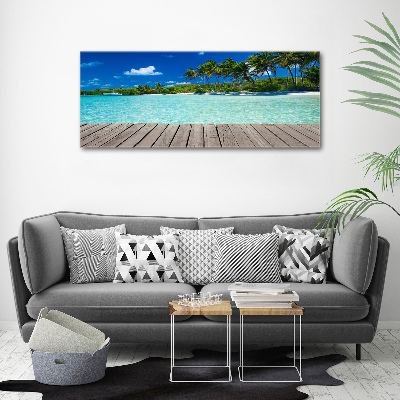 Foto op canvas Tropisch strand