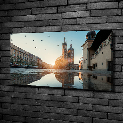 Schilderij op canvas Krakau, Polen