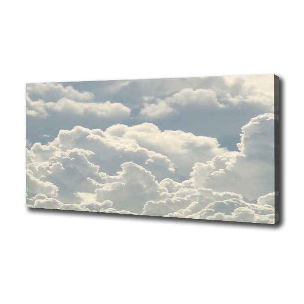 Canvas foto Wolken