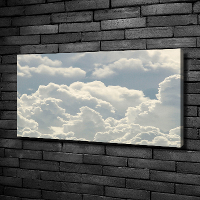 Canvas foto Wolken
