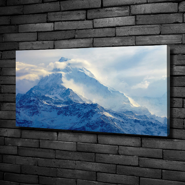 Canvas foto Bergtop