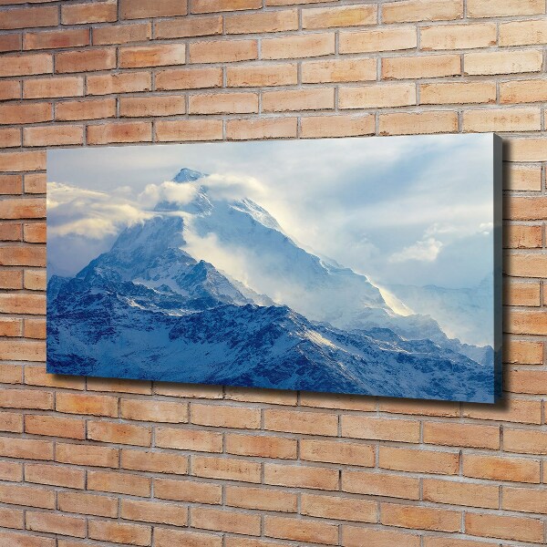 Canvas foto Bergtop