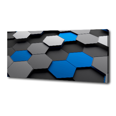 Schilderij op canvas 3D-abstractie