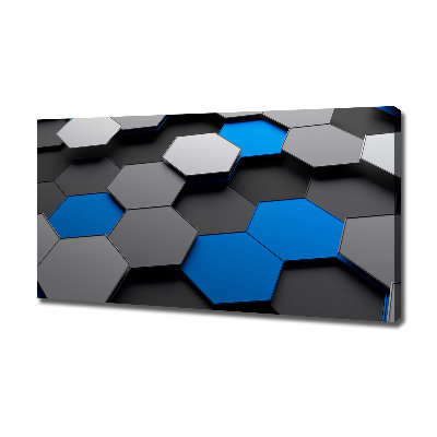 Schilderij op canvas 3D-abstractie