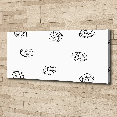 Canvas foto Abstract patroon