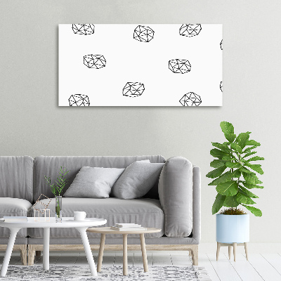 Canvas foto Abstract patroon