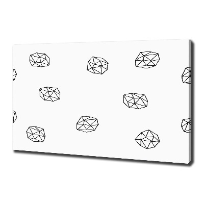 Canvas foto Abstract patroon