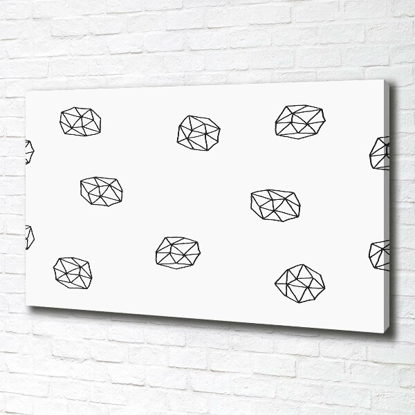 Canvas foto Abstract patroon