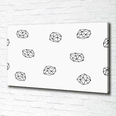 Canvas foto Abstract patroon