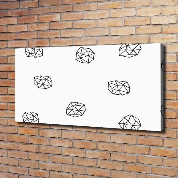 Canvas foto Abstract patroon