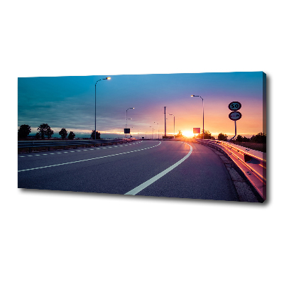 Foto op canvas Snelweg