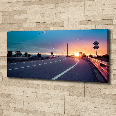 Foto op canvas Snelweg