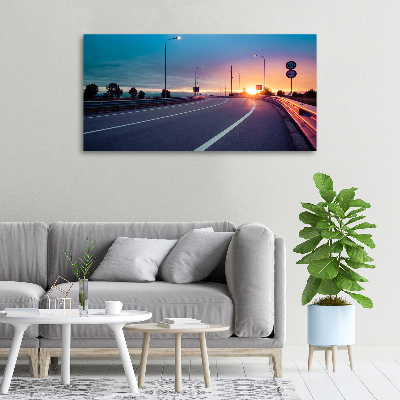 Foto op canvas Snelweg