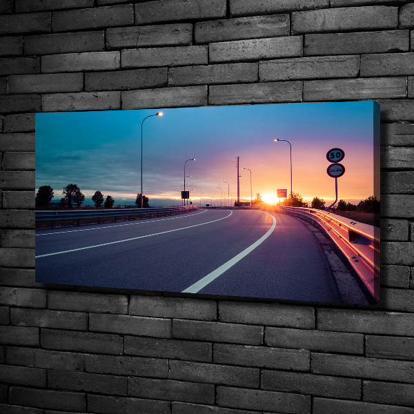 Foto op canvas Snelweg