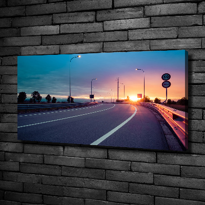 Foto op canvas Snelweg
