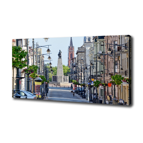 Canvas schilderij Łódź, Polen