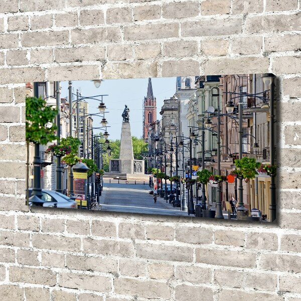Canvas schilderij Łódź, Polen