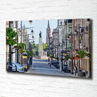 Canvas schilderij Łódź, Polen