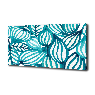 Canvas foto Bloemenpatroon