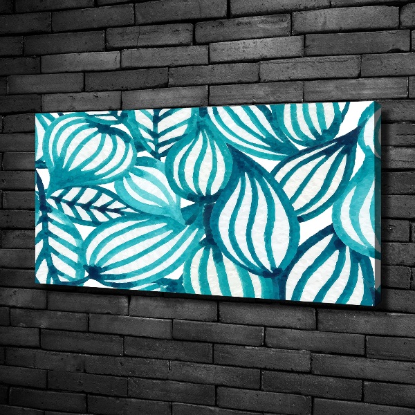 Canvas foto Bloemenpatroon