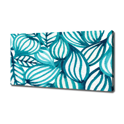 Canvas foto Bloemenpatroon