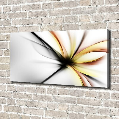 Foto op canvas Abstracte bloem