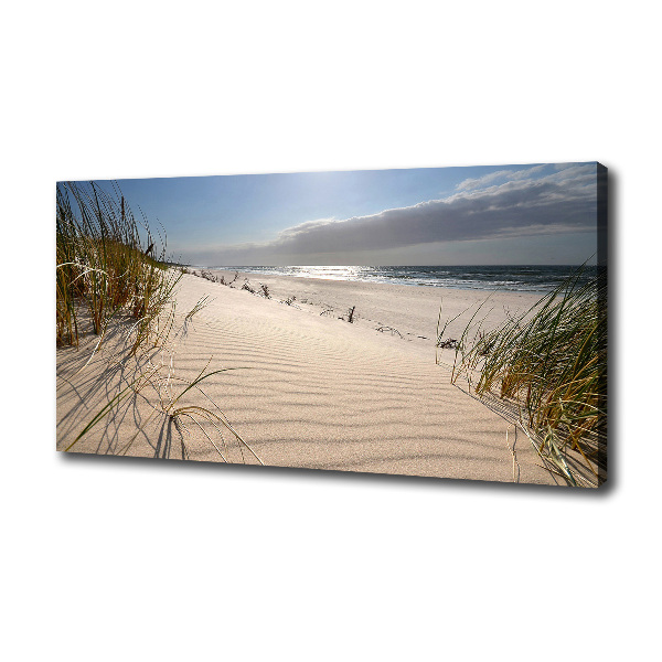 Foto op canvas Mrzeżyno-strand