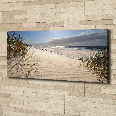 Foto op canvas Mrzeżyno-strand