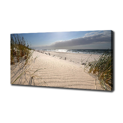 Foto op canvas Mrzeżyno-strand