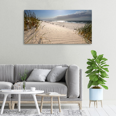Foto op canvas Mrzeżyno-strand