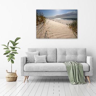 Foto op canvas Mrzeżyno-strand