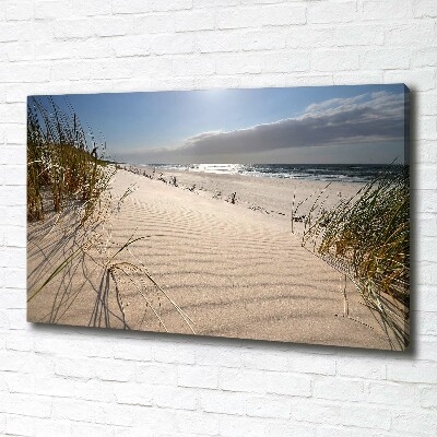 Foto op canvas Mrzeżyno-strand