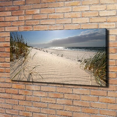 Foto op canvas Mrzeżyno-strand