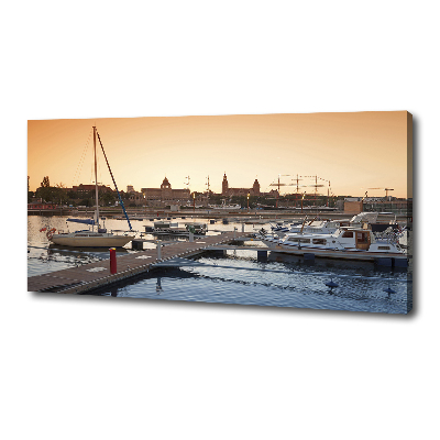 Schilderij op canvas Szczecin, Polen