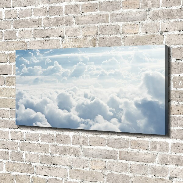 Foto canvas Wolken vanuit vogelperspectief