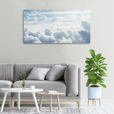 Foto canvas Wolken vanuit vogelperspectief