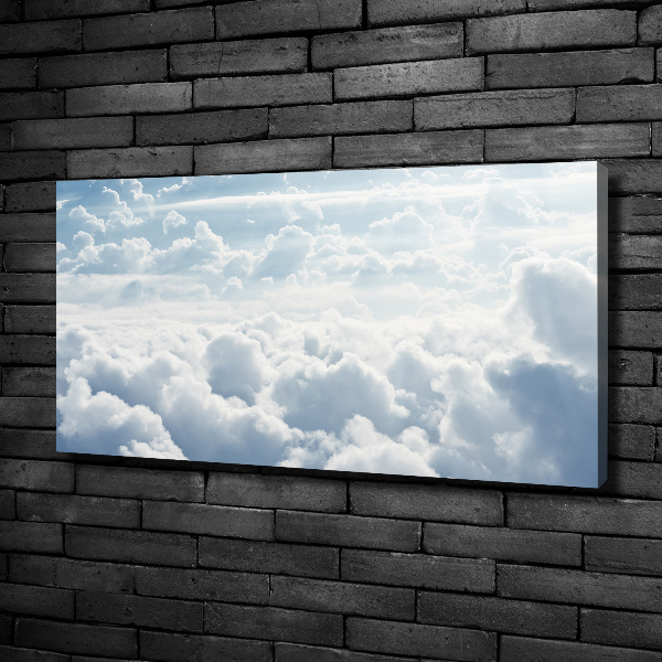 Foto canvas Wolken vanuit vogelperspectief