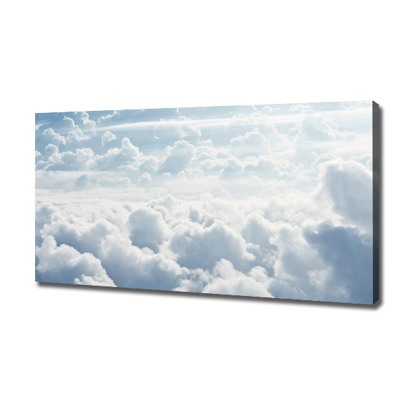 Foto canvas Wolken vanuit vogelperspectief
