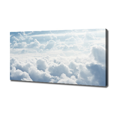 Foto canvas Wolken vanuit vogelperspectief