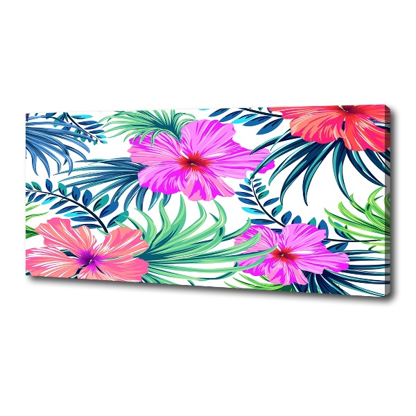 Foto op canvas Hawaiiaanse bloemen