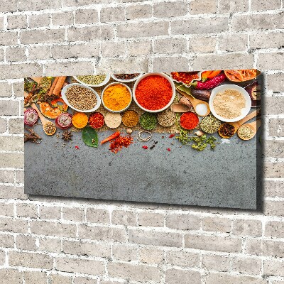 Foto canvas Specerijenmengsel