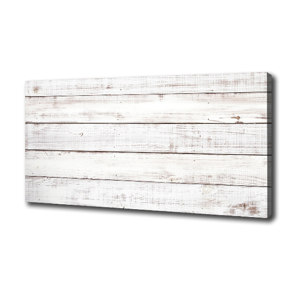 Canvas foto Houten muur