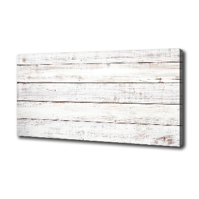 Canvas foto Houten muur