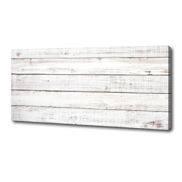 Canvas foto Houten muur