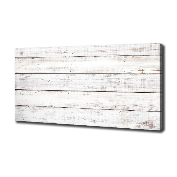 Canvas foto Houten muur