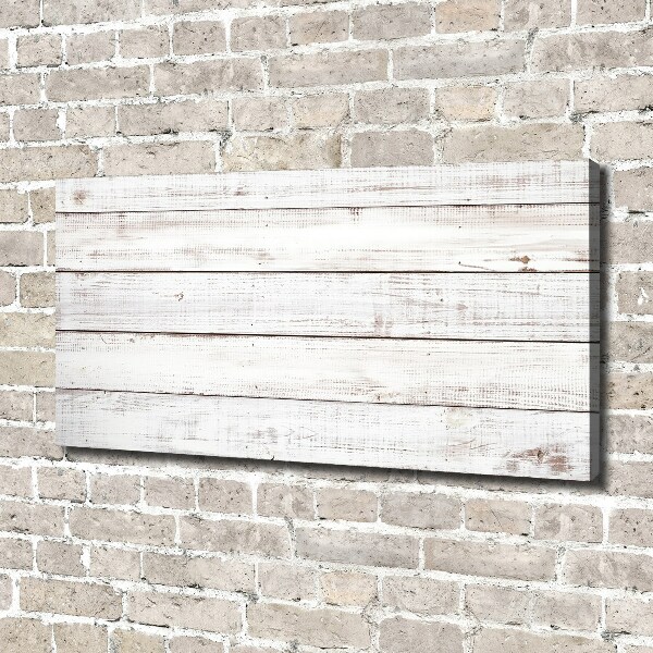 Canvas foto Houten muur