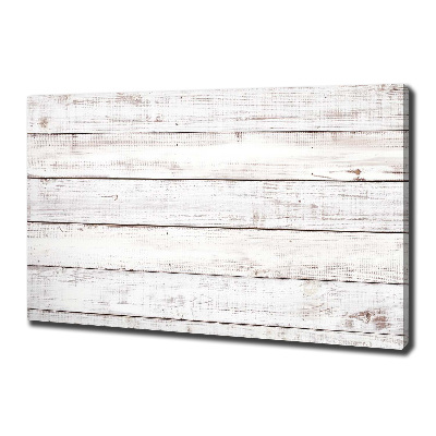 Canvas foto Houten muur