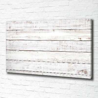 Canvas foto Houten muur