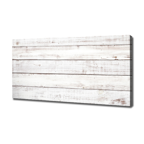 Canvas foto Houten muur
